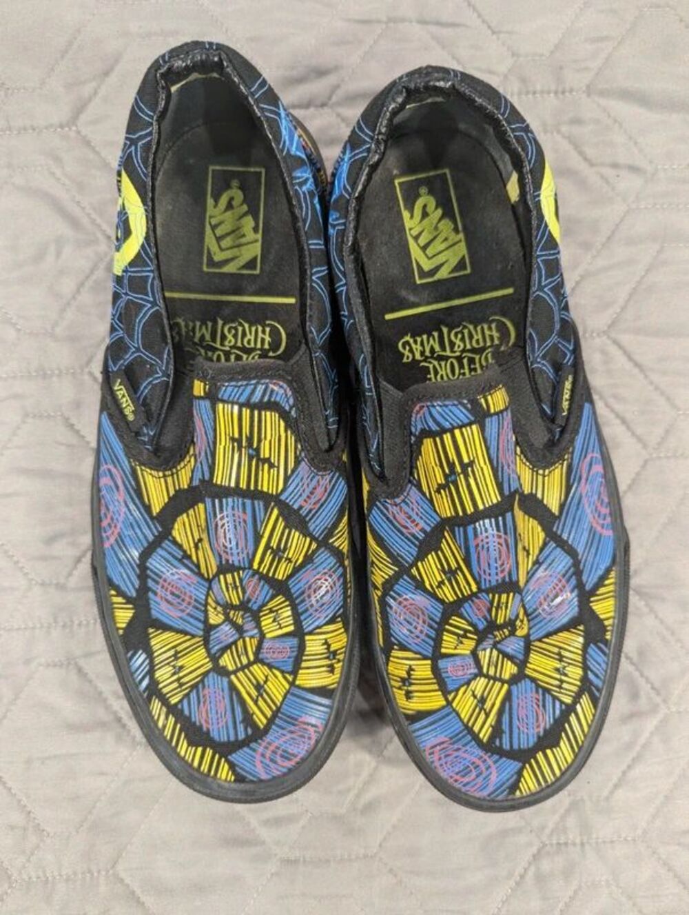 Vans Nightmare Before Christmas Oogie Boogie Slip On Shoes Womens 6.5